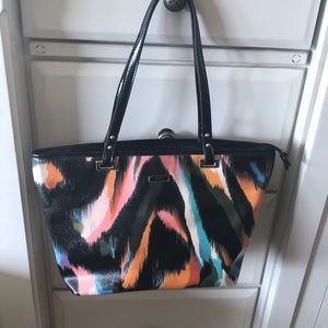 Nine west tote bag multi hued